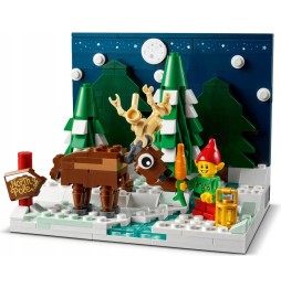 LEGO Creator 40484 Santa's Backyard Set