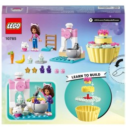 Lego Gabi Cat House Cake Baking 10785