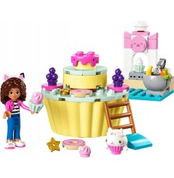 Lego Gabi Cat House Cake Baking 10785