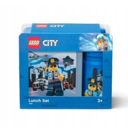 LEGO City lunch box i bidon 4058