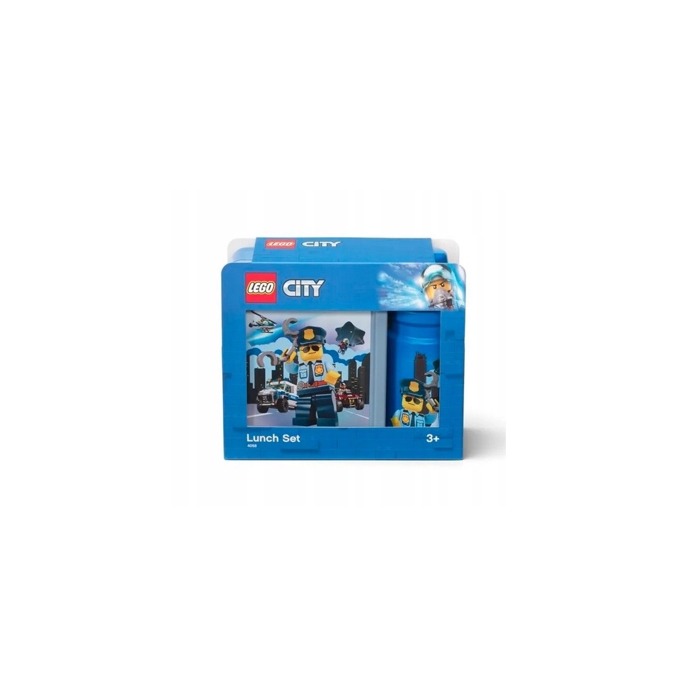 LEGO City cutie prânz și bidon 4058