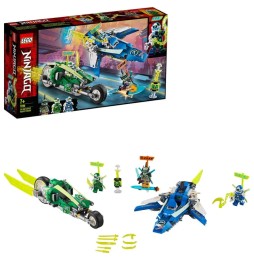 LEGO Ninjago Wyścigówki Jaya i Lloyda 71709