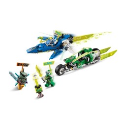 LEGO Ninjago Wyścigówki Jaya i Lloyda 71709