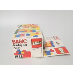 Set de bază Lego 1588 Nou 1987