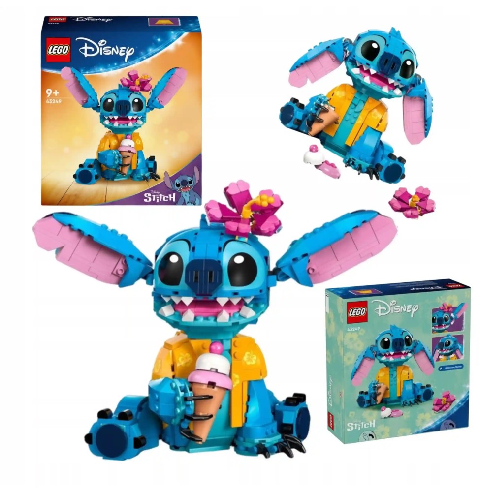 LEGO Disney Stitch Figure with 730 Pieces