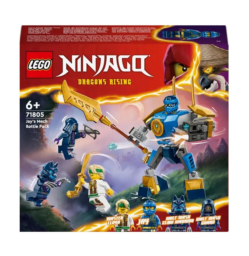 LEGO Ninjago Set de luptă cu mech-ul lui Jay 71805