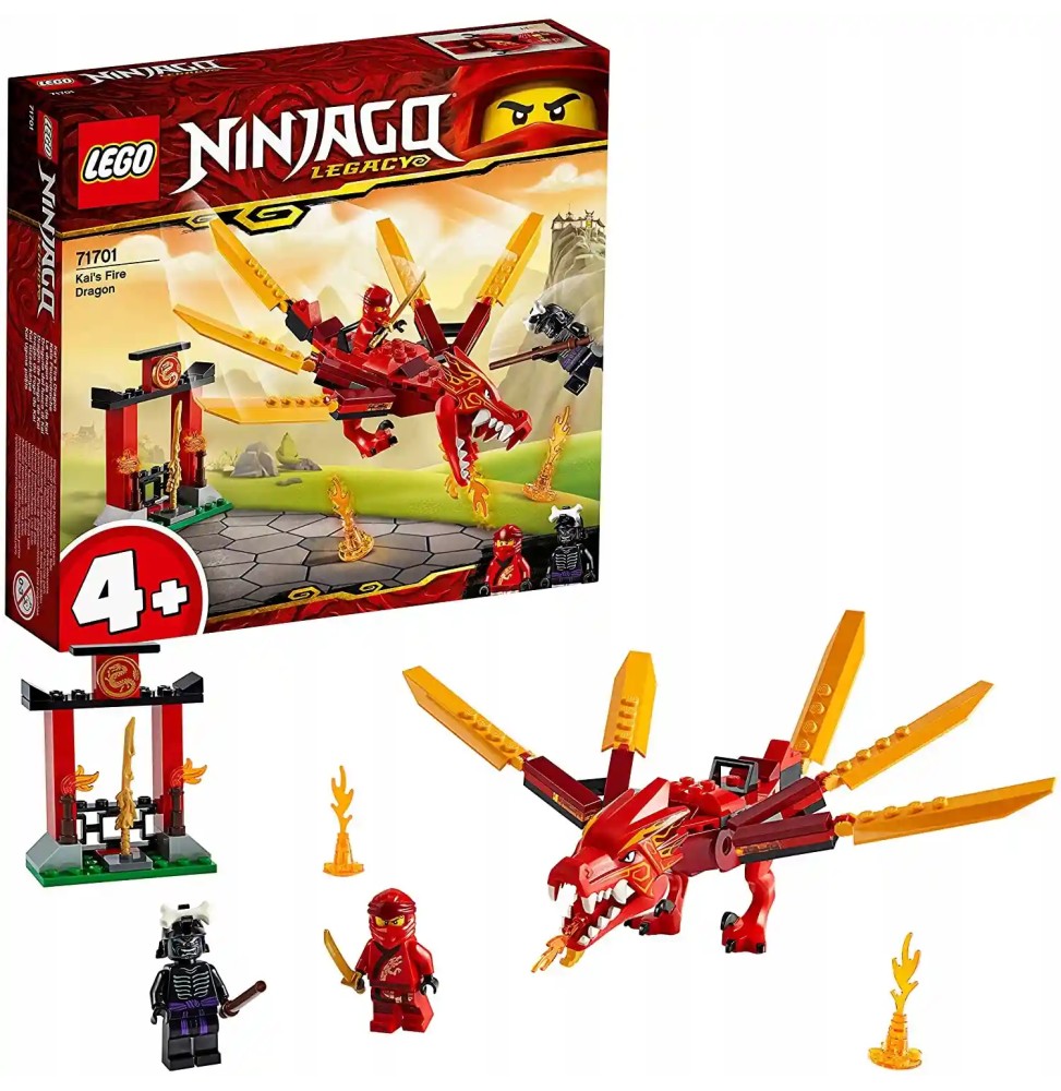 Klocki LEGO Ninjago 71701 Smok Ognia Kaia