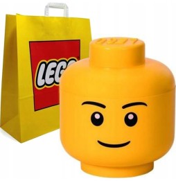 LEGO Boy Head Container L 27cm