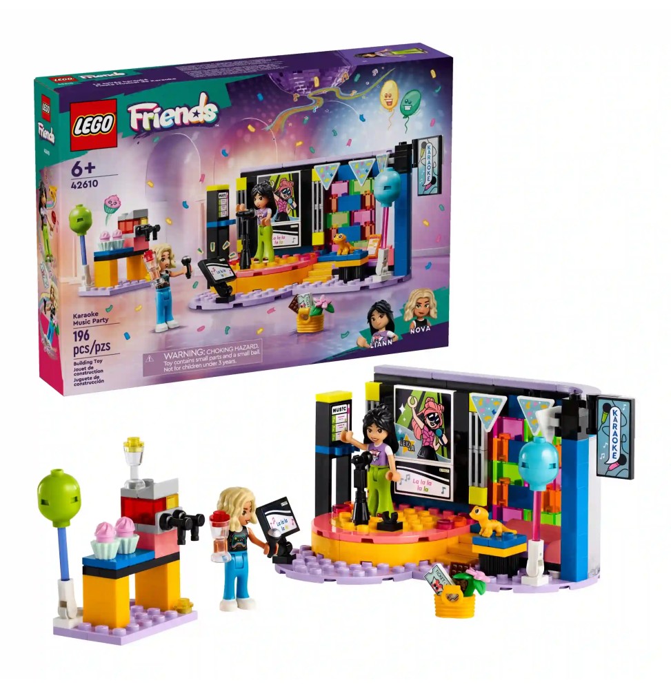 LEGO Friends impreza urodzinowa z karaoke