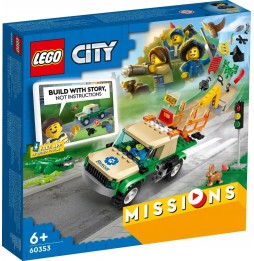 LEGO City 60353 Misja ratowania zwierząt