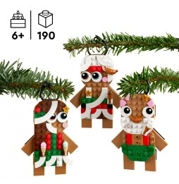 LEGO Gingerbread Christmas Ornaments 40642