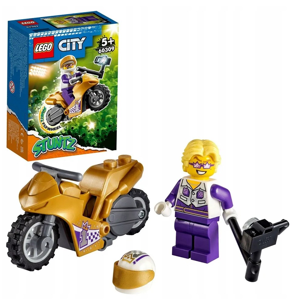 LEGO City - Selfie na motocyklu kaskaderskim 60309