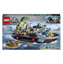 LEGO Jurassic World Barionyks și evadarea cu barca