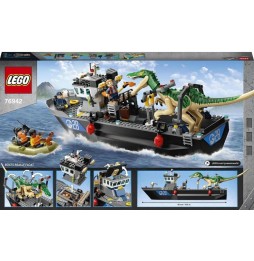 LEGO Jurassic World Barionyks i ucieczka łodzią