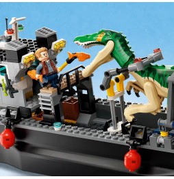 LEGO Jurassic World Barionyks i ucieczka łodzią