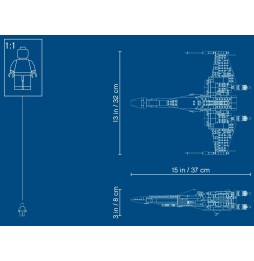 LEGO Star Wars 75273 Myśliwiec X-Wing Poe Damerona