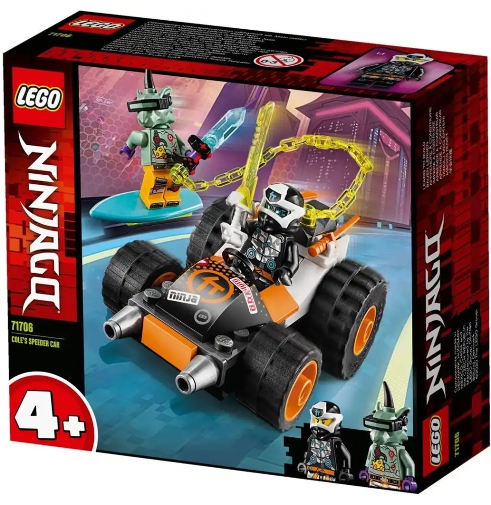 Lego Ninjago Mașina lui Cole 71706