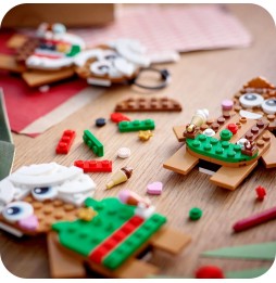 LEGO Gingerbread Christmas Ornaments 40642