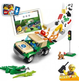 LEGO City 60353 Wildlife Rescue Mission Set