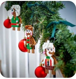 LEGO Gingerbread Christmas Ornaments 40642