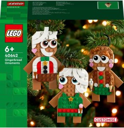 LEGO Gingerbread Christmas Ornaments 40642