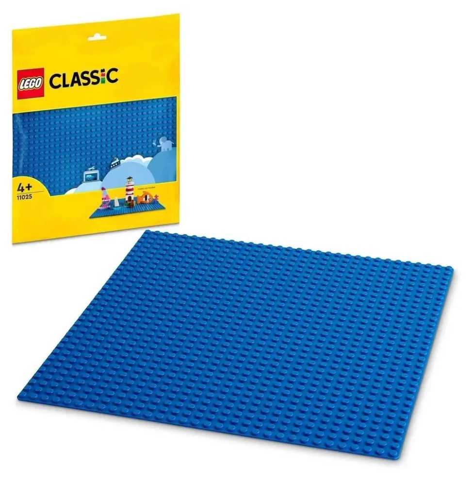 LEGO Classic Blue Building Plate 11025