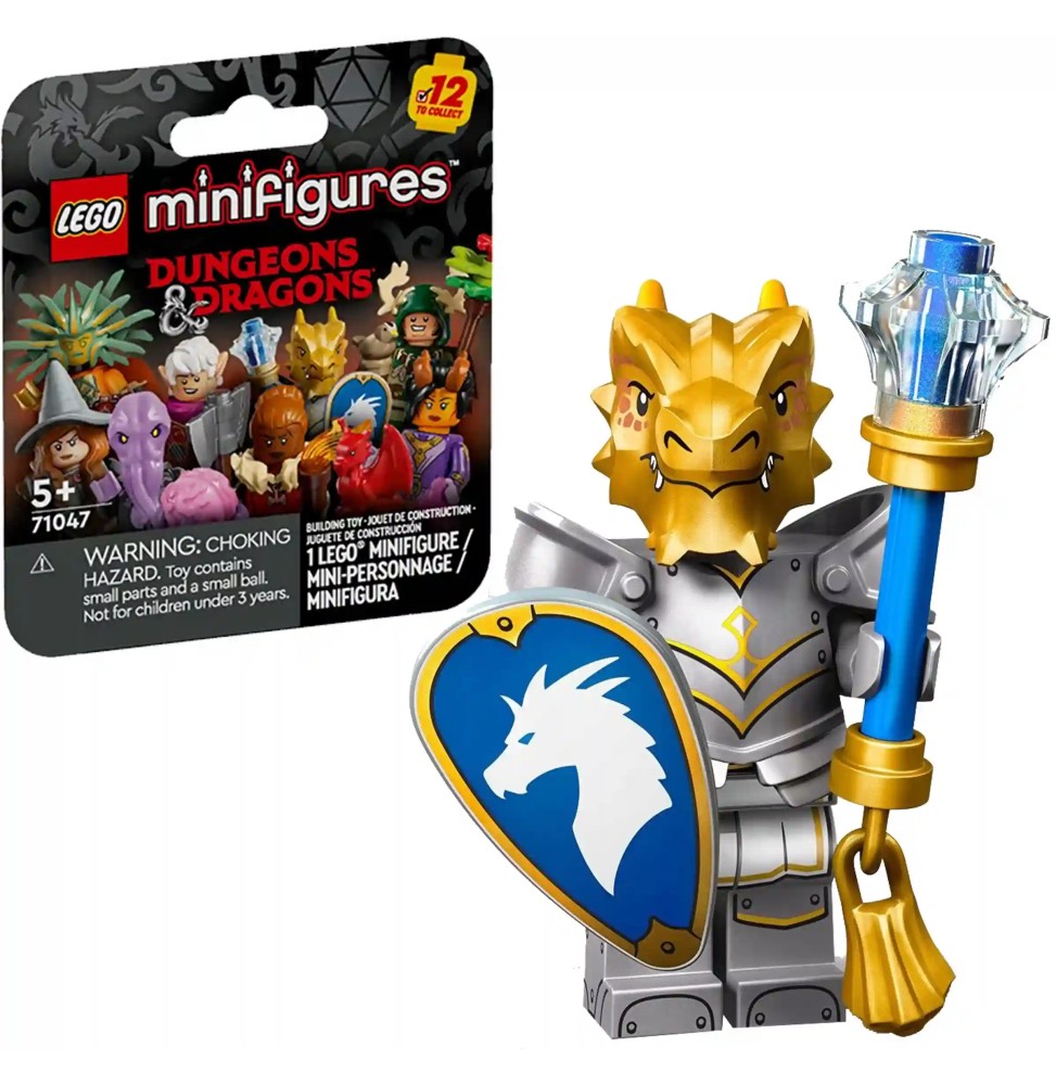 LEGO Minifigures Dungeons & Dragons Smoczy Paladyn