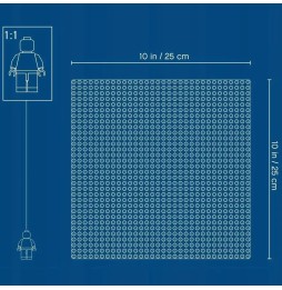 LEGO Classic Blue Building Plate 11025