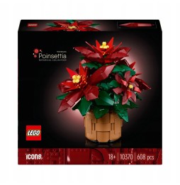 LEGO 10370 Poinsettia Christmas Decoration