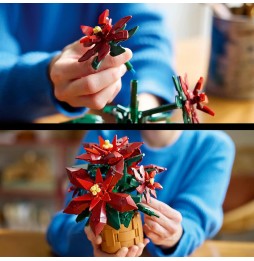 LEGO 10370 Poinsettia Christmas Decoration