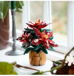 LEGO 10370 Poinsettia Christmas Decoration