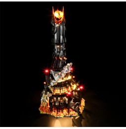 Iluminare LED pentru LEGO Barad-dûr 10333