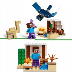 LEGO Minecraft Aventură în Deșert cu Steve