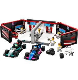 LEGO City 60444 F1 Garage with Cars