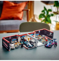 LEGO City 60444 F1 Garage with Cars