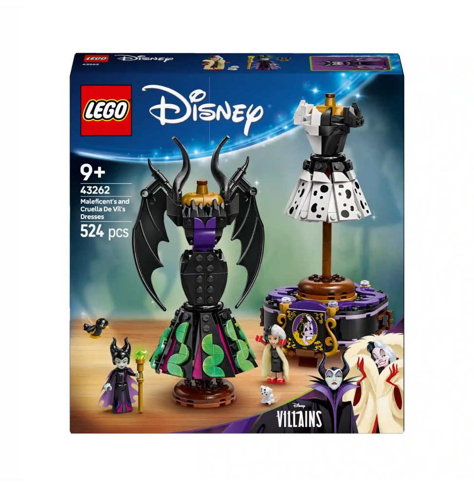 LEGO Disney Rochii Diabolina și Cruella De Mon