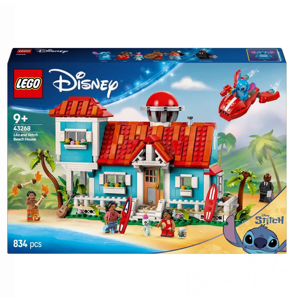 LEGO Lilo and Stitch Beach House 43268