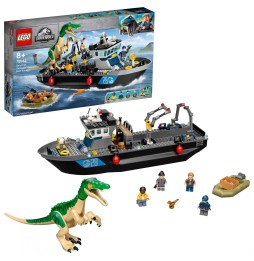 LEGO Jurassic World Barionyks i ucieczka łodzią