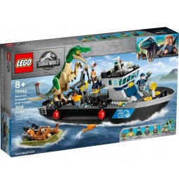 LEGO Jurassic World Barionyks i ucieczka łodzią