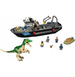 LEGO Jurassic World Barionyks i ucieczka łodzią