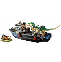 LEGO Jurassic World Barionyks i ucieczka łodzią