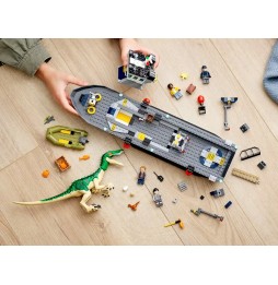 LEGO Jurassic World Barionyks i ucieczka łodzią