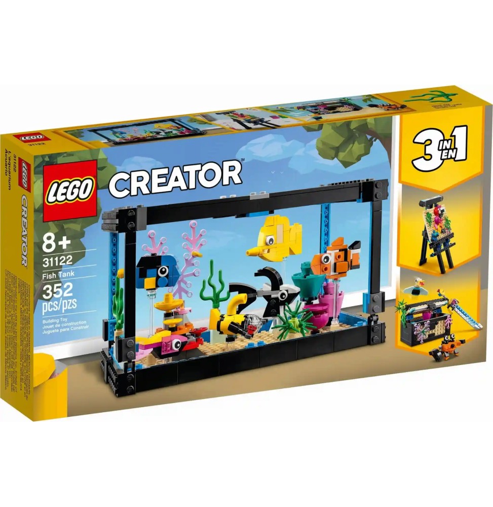 Lego Creator 3in1 Aquarium 31122 - Colorful Fish