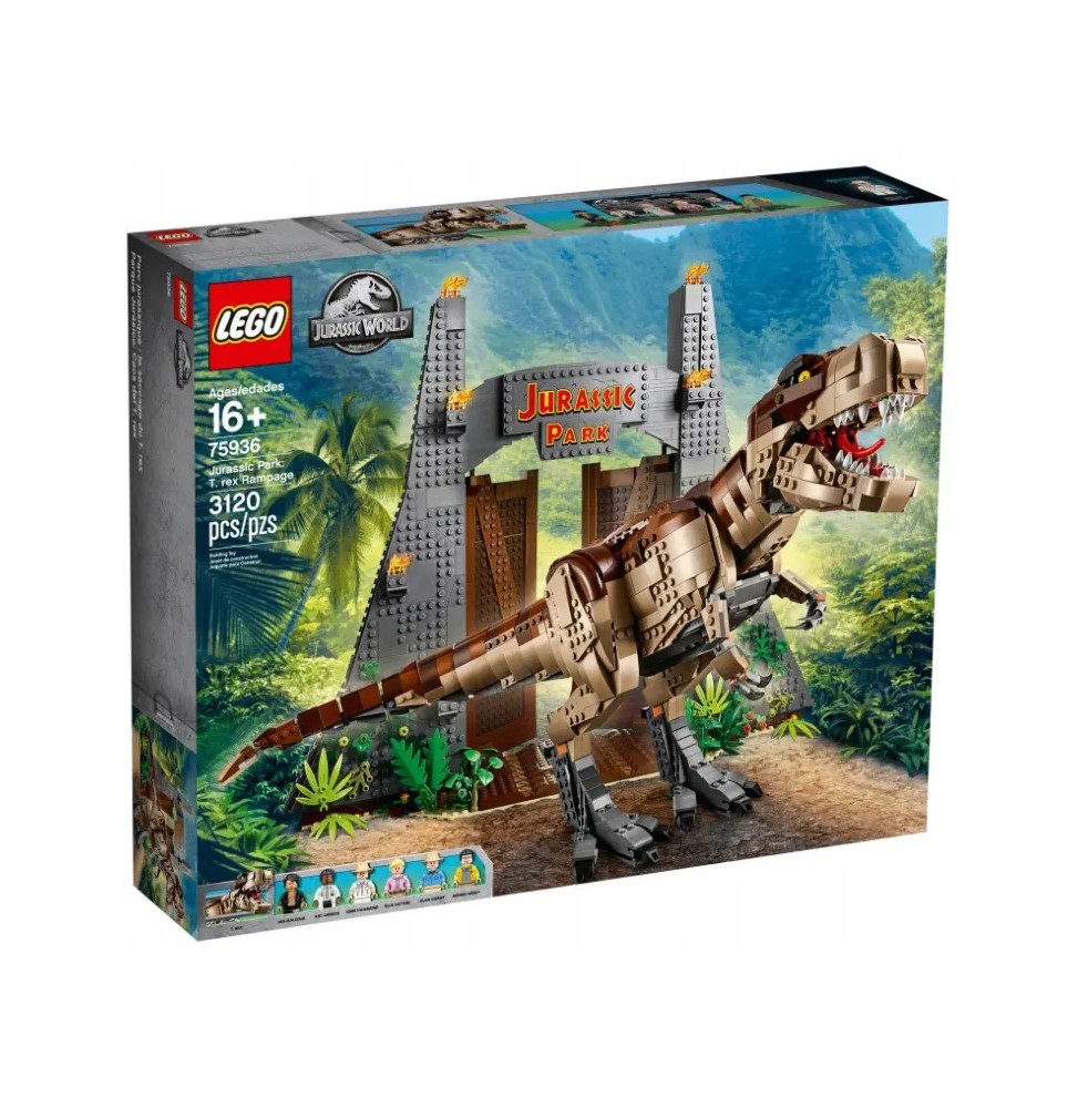 LEGO Jurassic World 75936 Atacul T-Rex-ului