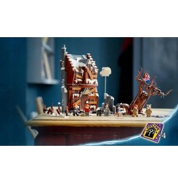 Lego Harry Potter Casa Strigătoare și Salcie Lovitoare