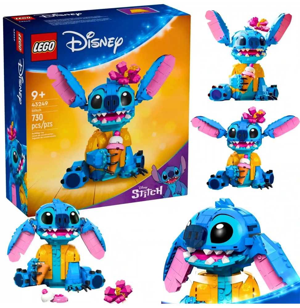 LEGO Disney Stitch 43249 Figură mare