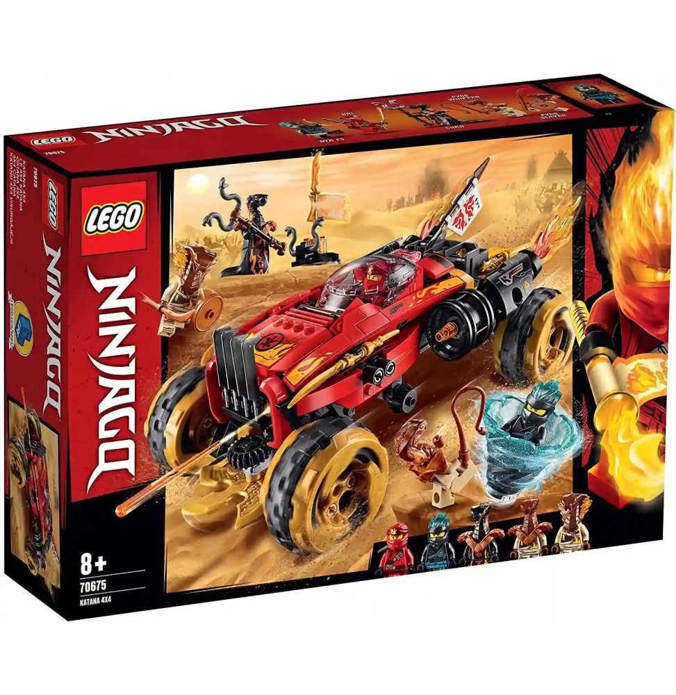 LEGO Ninjago Katana 4x4 z figurkami