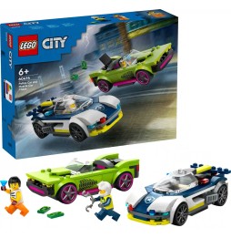 LEGO City - Pościg radiowozu za muscle carem