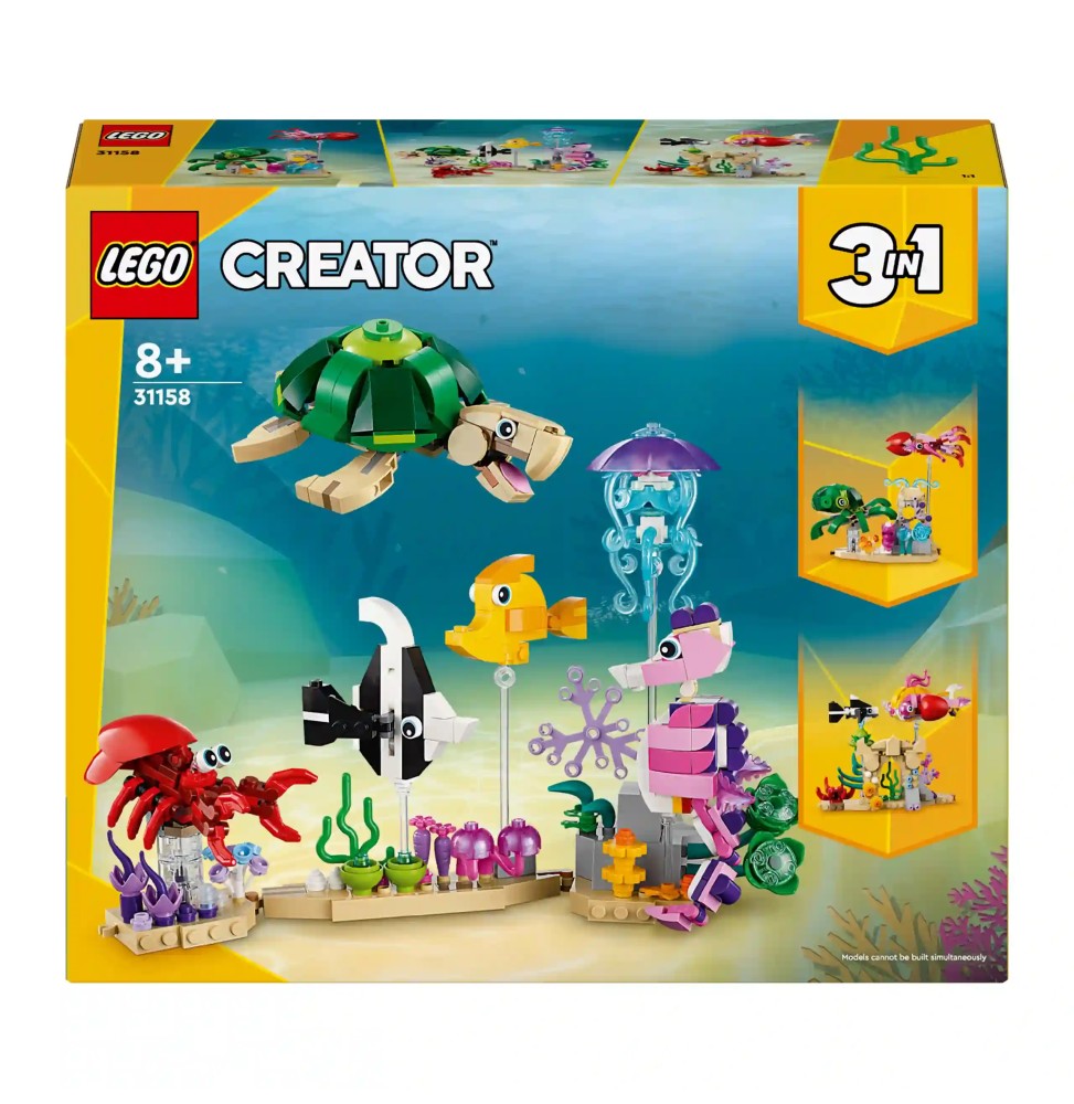 Klocki LEGO 3w1 31158 Animalelor marine