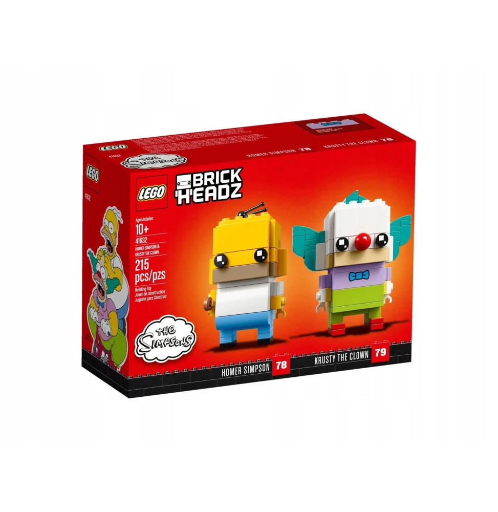 LEGO BrickHeadz 41632 - Homer și Klaun Krusty